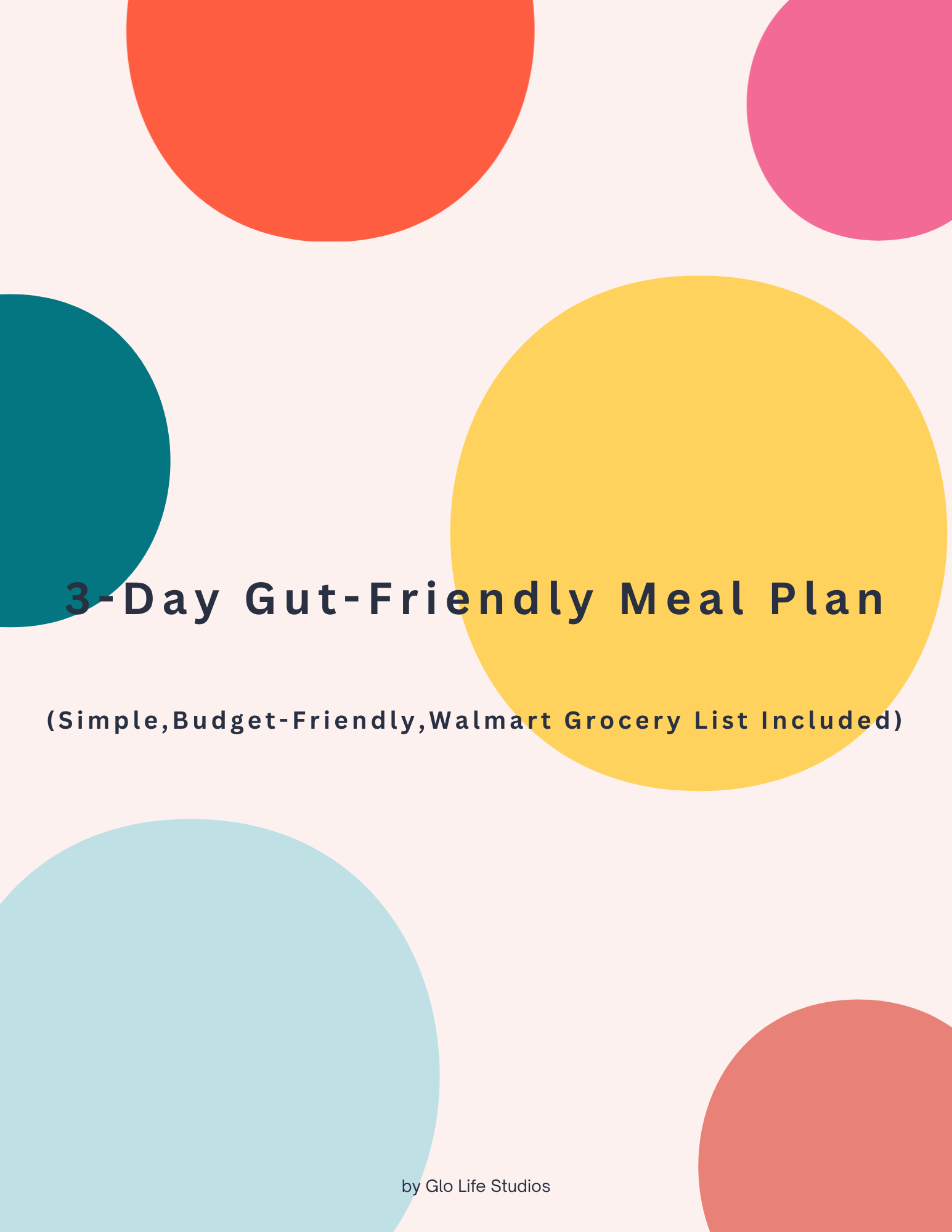 3-Day Gut-Friendly Meal Plan