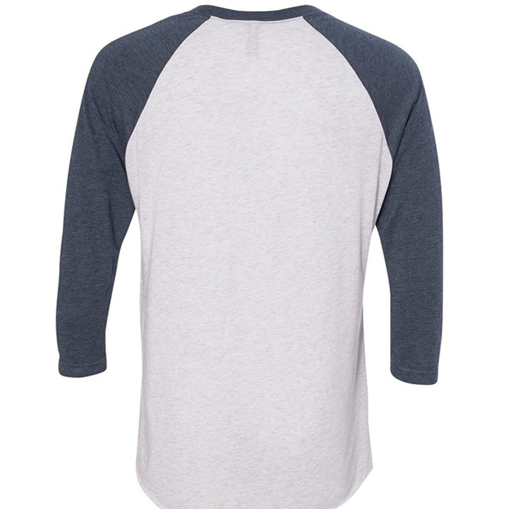 Indigo / Heather White - 6051 - BACK